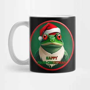 Happy Frog-Christmas Mug